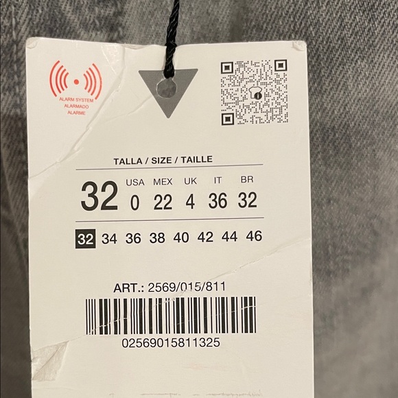 Zara Light Gray Straight Jeans - Picture 5 of 8